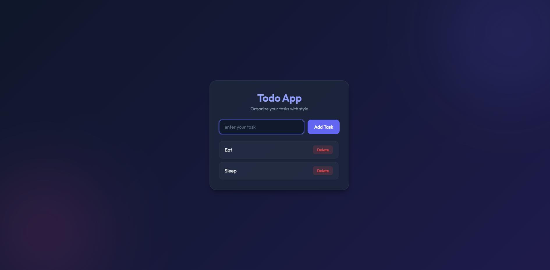BuildingWithTodo screenshot